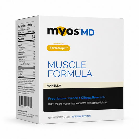 MYOS MD Muscle Formula Vanilla - 30 Pack Box